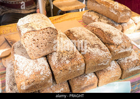 Sonntag, Markt, Märkte, Esperaza, Aude, Provinz, Frankreich, Französisch, Europa, Europäischen, Stockfoto