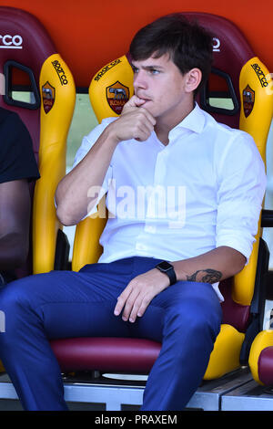Rom, Italien. 01 Okt, 2018. Fußball-Liga Serie A Rom vs Lazio-Rome 29-09-2018 im Bild Ante Coric Foto Fotograf01 Gutschrift: Unabhängige Fotoagentur/Alamy leben Nachrichten Stockfoto