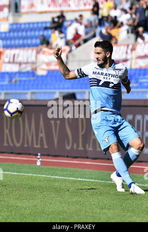 Rom, Italien. 01 Okt, 2018. Fußball-Liga Serie A Rom vs Lazio-Rome 29-09-2018 im Bild Luis Alberto Foto Fotograf01 Gutschrift: Unabhängige Fotoagentur/Alamy leben Nachrichten Stockfoto