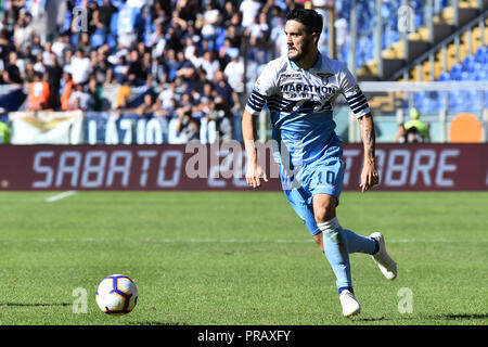 Rom, Italien. 01 Okt, 2018. Fußball-Liga Serie A Rom vs Lazio-Rome 29-09-2018 im Bild Luis Alberto Foto Fotograf01 Gutschrift: Unabhängige Fotoagentur/Alamy leben Nachrichten Stockfoto