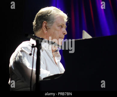 Brian Wilson von den Beach Boys perfoms in Concert auf ihrer Tour zum 50-jährigen Jubiläum in Hollywood, FL am 4. Mai 2012. Stockfoto