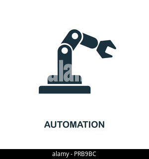 Automation Symbol. Einfaches Design aus Industrie 4.0 Sammlung. UX und UI. Pixel Perfect premium Automation Symbol. Für web design, Apps und Drucken Stockfoto