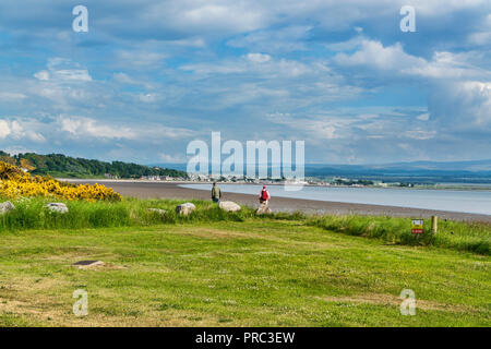 Auf Ardersier von Fort George, Moray Firth, Inverness, Highland, Schottland, Großbritannien Stockfoto