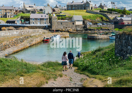 Portsoy Hafen, Moray Firth, Aberdeenshire, Hochland, Schottland Großbritannien Stockfoto