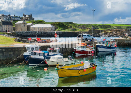 Portsoy Hafen, Moray Firth, Aberdeenshire, Hochland, Schottland Großbritannien Stockfoto