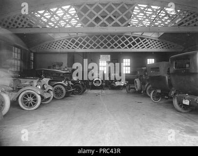 1918 - Alien Property Custodian - Eigentum beschlagnahmt - Garage, Chicago Branch, Bosch Magneto Co Stockfoto