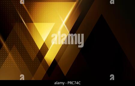 Vektor abstrakten geometrischen Hintergrund mit Dreieck Formen Stock Vektor