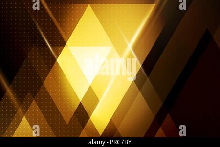 Vektor abstrakten geometrischen Hintergrund mit Dreieck Form Stock Vektor