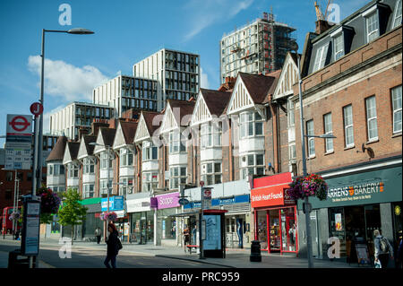 Der Bezirk Harrow in North West London Stockfoto