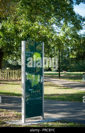 Ravenor Park in Greenford im Londoner Stadtteil Ealing Stockfoto