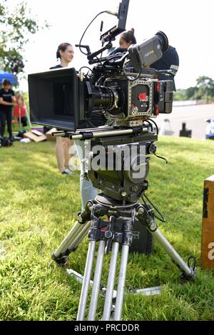 New York, NY; August 2018: Eine Arri Alexa Mini auf einen Film eingestellt Stockfoto