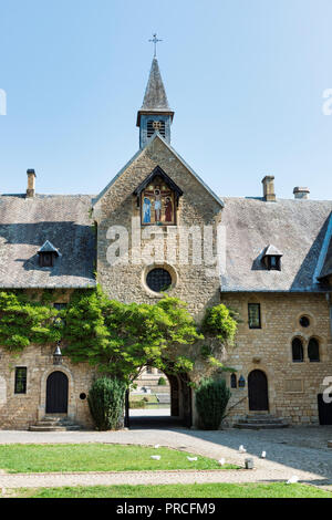 Abtei Orval Abbaye Notre-Dame d Orval, Zisterzienserkloster in Villers-devant-Orval, Florenville, Belgischen Ardennen, Belgien Stockfoto