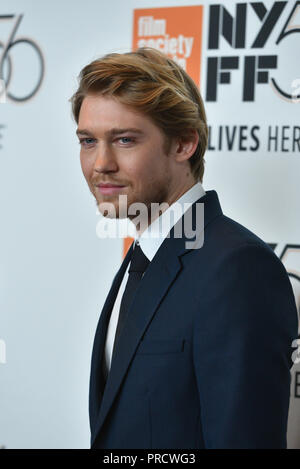 Joe Alwyn besucht die Eröffnung Premiere von "Der Favorit", die im Rahmen der 56th New York Film Festival in der Alice Tully Hall, Lincoln Center auf Septembe Stockfoto