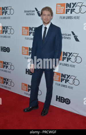 Joe Alwyn besucht die Eröffnung Premiere von "Der Favorit", die im Rahmen der 56th New York Film Festival in der Alice Tully Hall, Lincoln Center auf Septembe Stockfoto