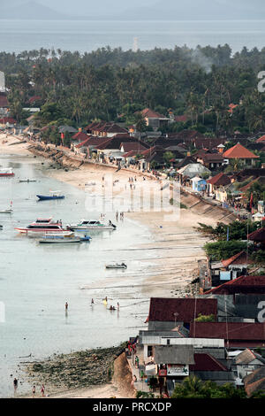 Scenic Beach auf Nusa Lembongan, Bali, Indonesien Stockfoto