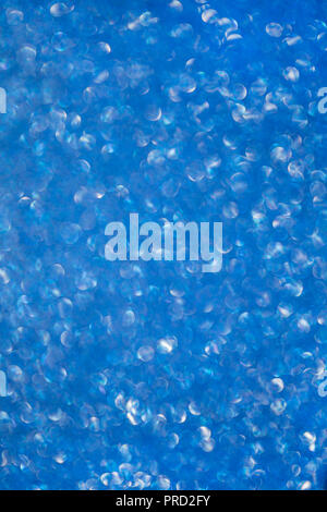 Brillante verschwommen Glitzer Hintergrund mit einem Bokeh. Stockfoto