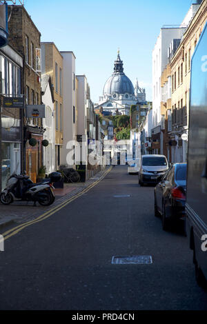 Die Brompton Oratory ist ein großes neo-klassischen Römisch-katholische Kirche in Knightsbridge, London. Stockfoto