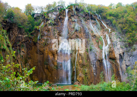 Nationalpark Plitvicer Seen, Kroatien Stockfoto