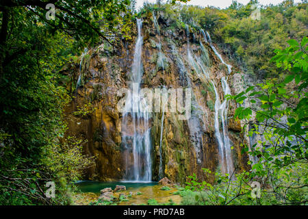 Nationalpark Plitvicer Seen, Kroatien Stockfoto