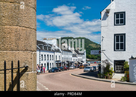 Main Street, Inveraray, Loch Fyne, Argyll, Schottland Großbritannien Stockfoto