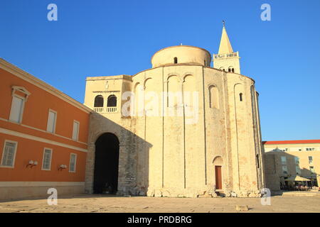 Kirche des Hl. Donat in Zadar, Kroatien Stockfoto