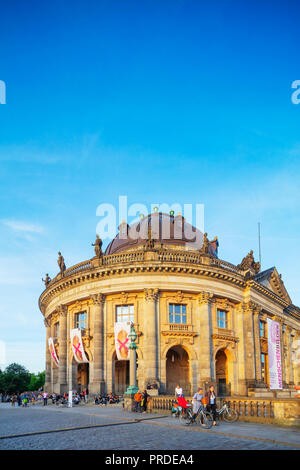 Europa, Deutschland, Brandenburg, Berlin, Museumsinsel, SPree, barocken Stil Bode Museum 1904 von Ernst von Ihne Stockfoto