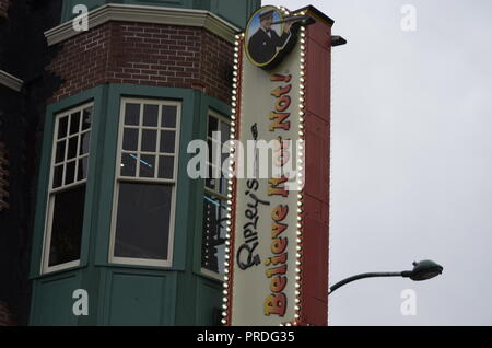 Ripleys glauben Sie es oder nicht in Gatlinburg, Tennessee Stockfoto