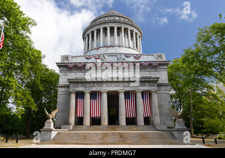 General Grant National Memorial im Riverside Park Morningside Heights in der Nähe von Upper Manhattan in New York City Stockfoto