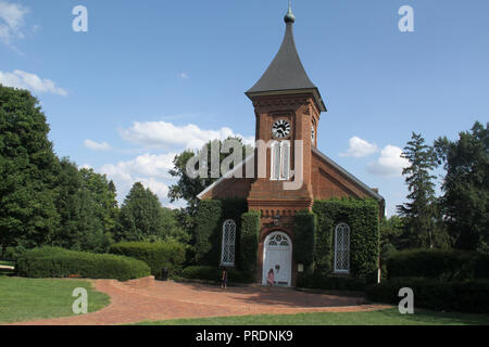 Lee Kapelle auf dem Campus der Washington und Lee University in Lexington, Virginia Stockfoto