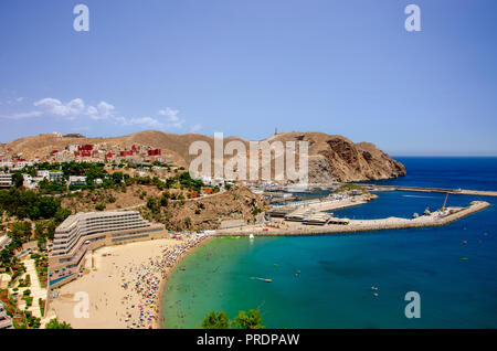 Quemado Strand Alhoceima - Marokko Stockfoto