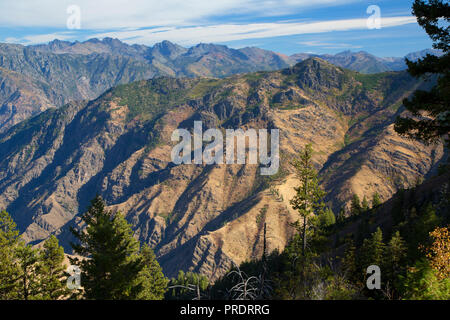 Hells Canyon von Saddle Creek Campground, Hells Canyon National Recreation Area, Oregon Stockfoto