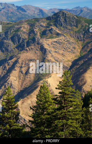 Hells Canyon von Saddle Creek Campground, Hells Canyon National Recreation Area, Oregon Stockfoto