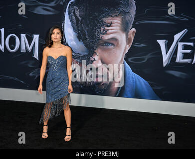 Los Angeles, USA. 01 Okt, 2018. LOS ANGELES, Ca. Oktober 01, 2018: Michelle Lee bei der Weltpremiere für 'Gift' im Regency Dorf Theater. Foto: Paul Smith/Alamy leben Nachrichten Stockfoto