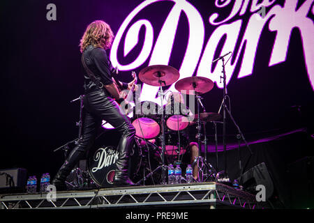 Die Dunkelheit, Manchester Arena Juni 2018 Stockfoto