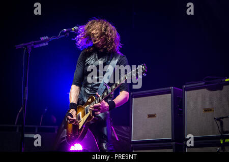 Die Dunkelheit, Manchester Arena Juni 2018 Stockfoto