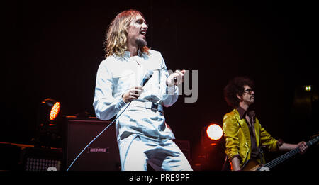 Die Dunkelheit, Manchester Arena Juni 2018 Stockfoto