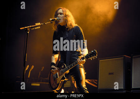 Die Dunkelheit, Manchester Arena Juni 2018 Stockfoto