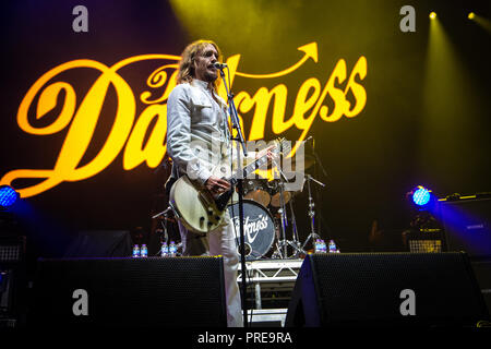 Die Dunkelheit, Manchester Arena Juni 2018 Stockfoto