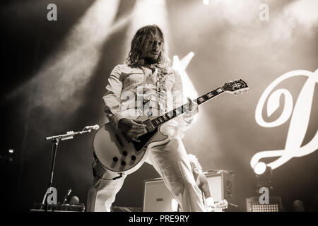 Die Dunkelheit, Manchester Arena Juni 2018 Stockfoto