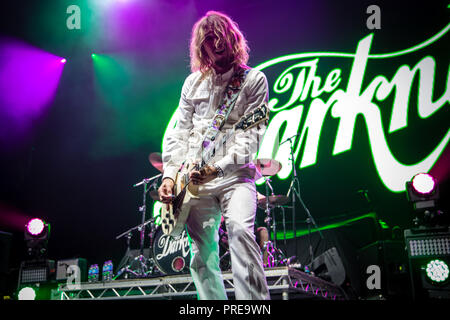 Die Dunkelheit, Manchester Arena Juni 2018 Stockfoto