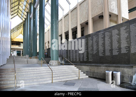 Eingang des Los Angeles County Museum of Art die redaktionelle Nutzung nur. Stockfoto