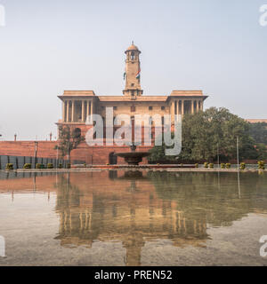 Rashtrapati Bhavan ist die offizielle Homepage des Präsidenten von Indien Stockfoto