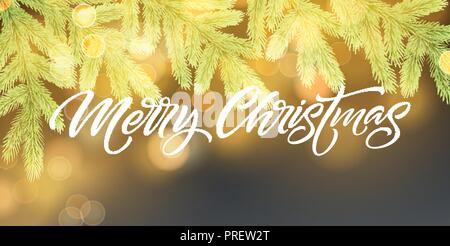 Frohe Weihnachten banner vector Template Stock Vektor