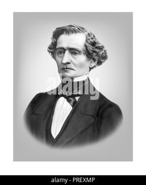 Hector Berlioz 1803 - 1869 Der französische Komponist Stockfoto