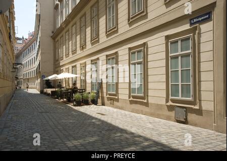 Wien, Blutgasse - Wien, Blutgasse Stockfoto