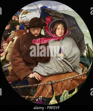 Ford Madox Brown - die letzte von England 4 1 Stockfoto