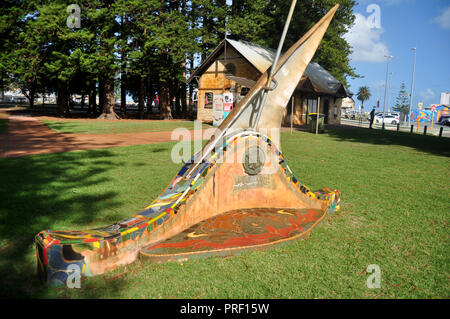 Vasco da Gama Denkmal im Esplanade öffentlichen Reserve Park für Australische Menschen und Ausländer Reisende besuchen bei Marine Terrace Street am 28. Mai 2016 I Stockfoto