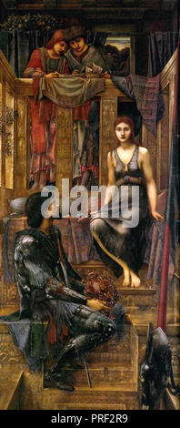 Edward Coley Burne-Jones - König Cophetua und der Bettler Zimmermädchen 2 Stockfoto