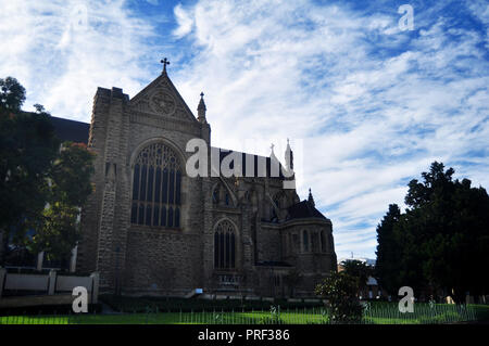 Die St. Mary's Cathedral für australische Menschen und Ausländer Reisende besuchen Reisen und Respekt Gebet an Perth Lord Street am 3. Juni 2016 in Perth, Aust Stockfoto