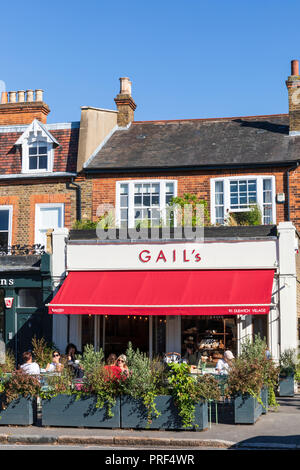 Gail handwerkliche Bäckerei in Dulwich Village, Dulwich, Southwark, London, England, Vereinigtes Königreich Stockfoto